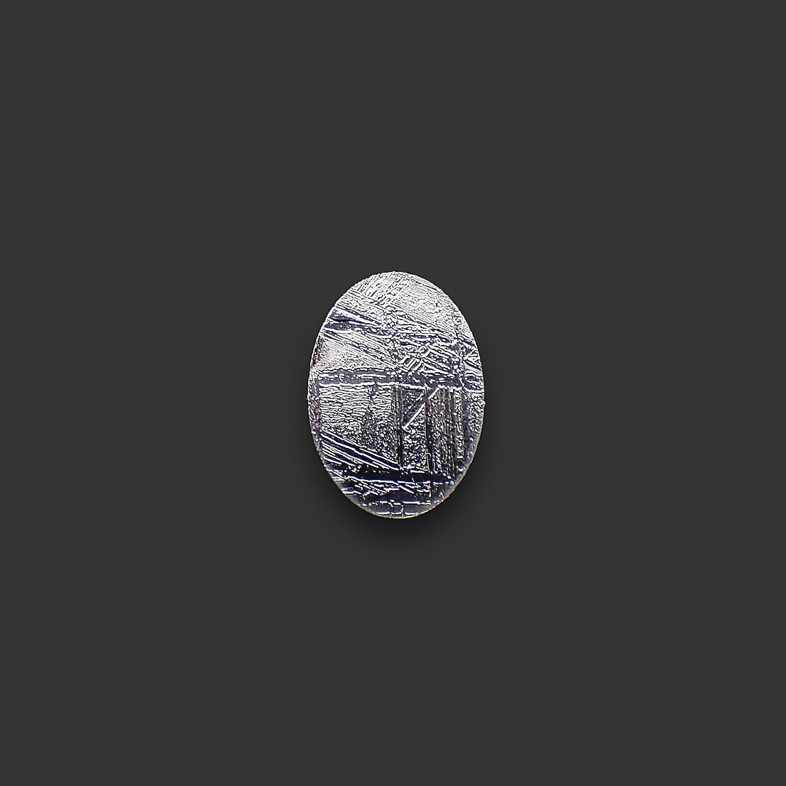 アルタイ隕石 発見地:中国 1.81ct[240125688]13.9x9.9mm前後