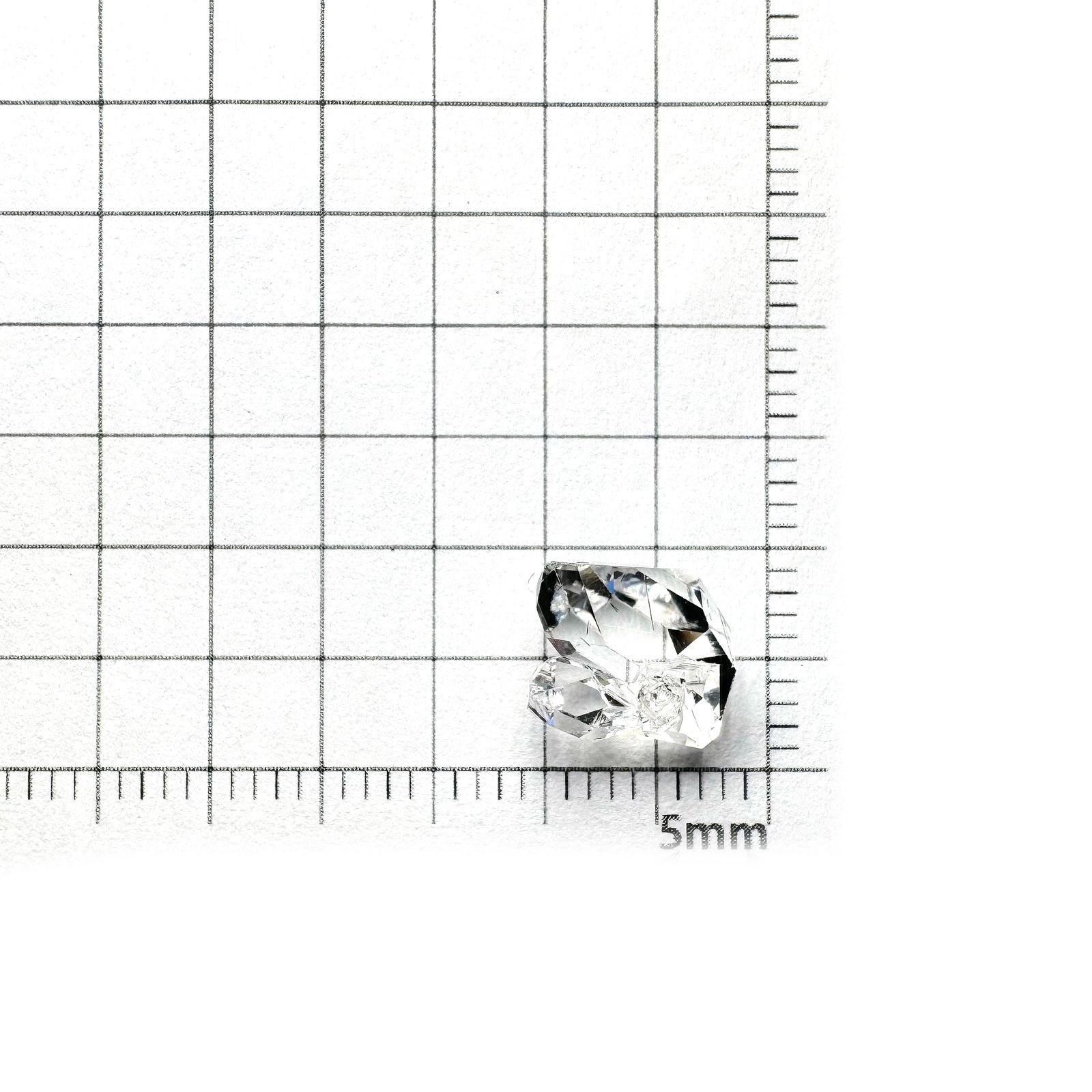 ハーキマーダイヤモンド 原石 アメリカ・ニューヨーク州産 2.91ct[231224857]11.2x8.2mm前後