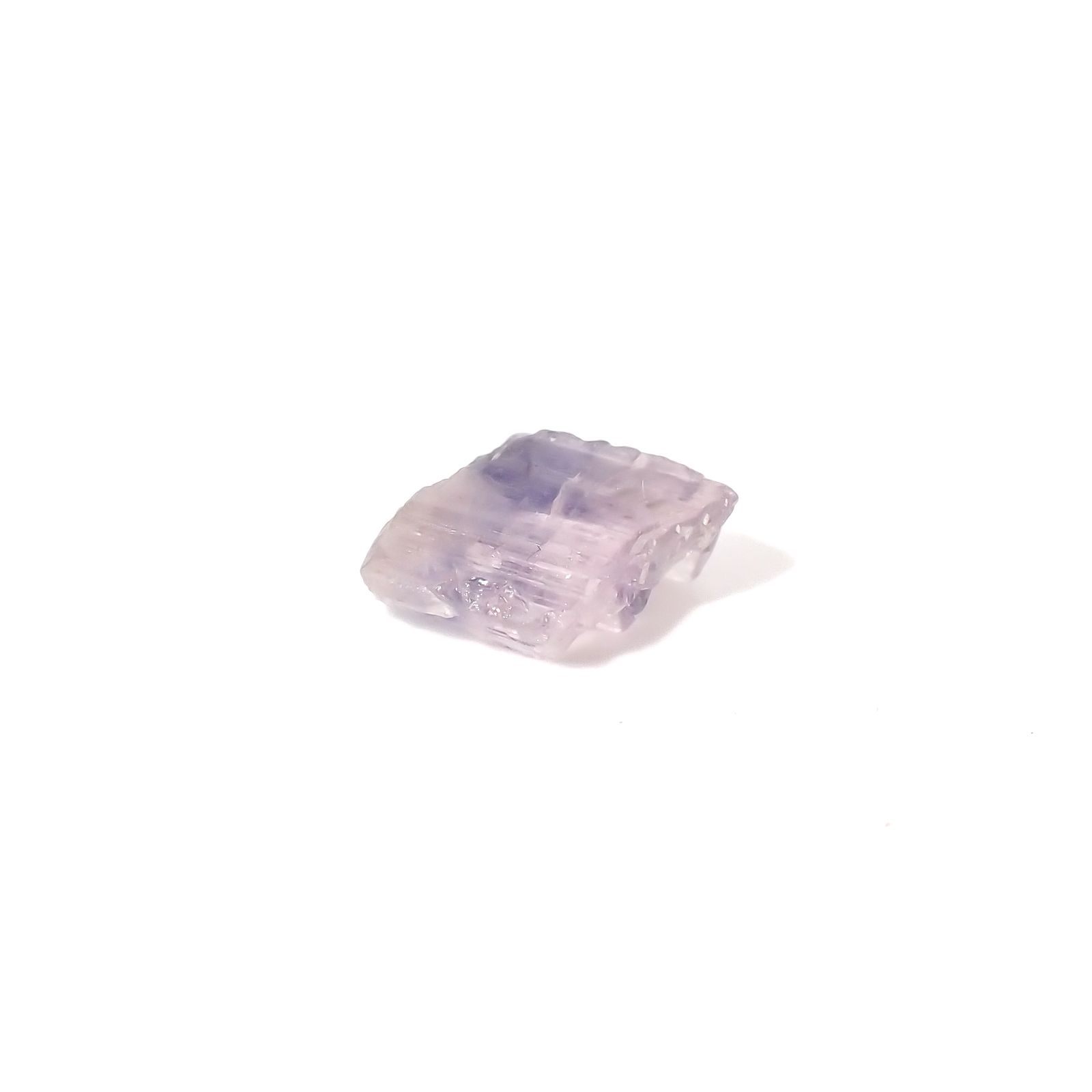 バイカラータンザナイト 原石 タンザニア産 2.49ct[231224981]10.3x8mm前後
