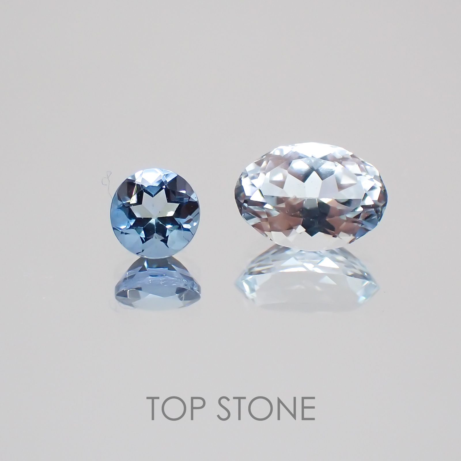 サンタマリア アクアマリン ブラジル産 ルース 0.26ct[20129116]4×4mm前後