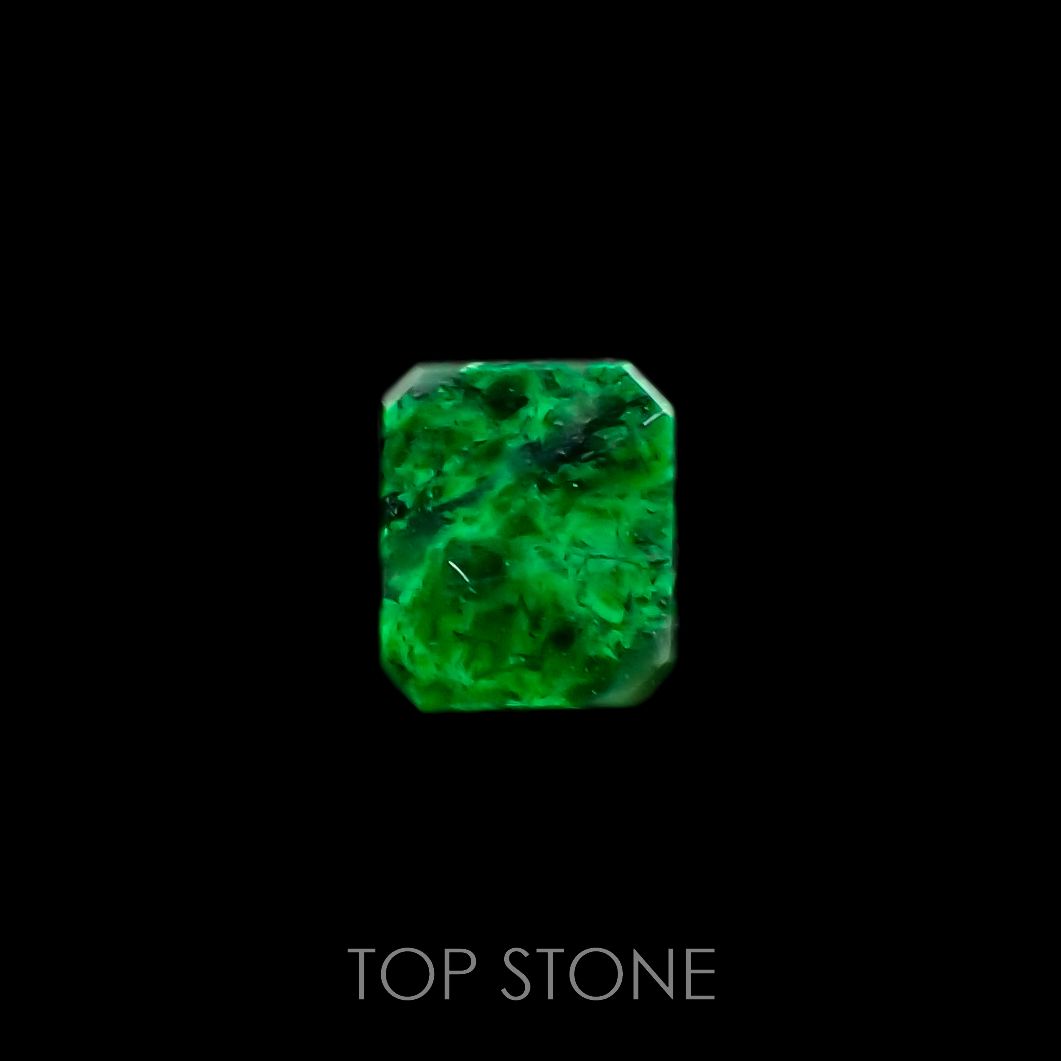 モーシッシ ビルマ産 0.91ct[220918031]6.1x5.2mm前後