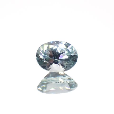 モンタナサファイア(宝石名サファイア)アメリカ・モンタナ州産 0.24ct 識別済[230321275]4.1x3.1mm前後
