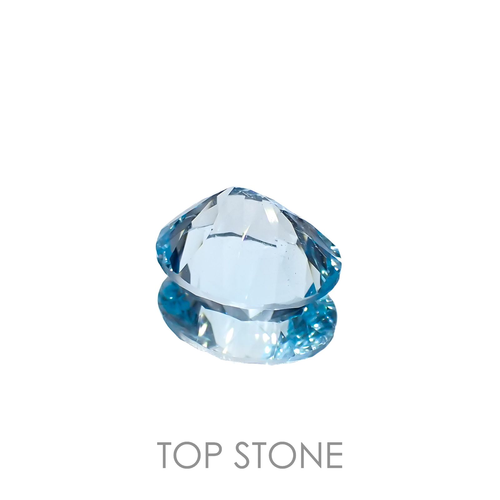 ブルートパーズ ブラジル産 4.18ct[221219348]11x9mm前後