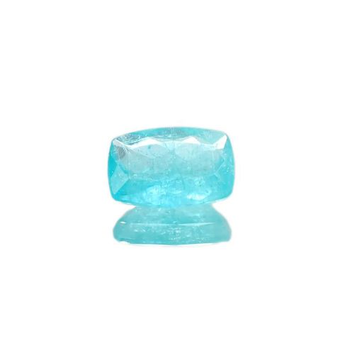 パライバトルマリン(宝石名トルマリン/別名パライバ・トルマリン) ブラジル産 GIA鑑付 0.99ct / 8×5.5mm前後 [19110908]