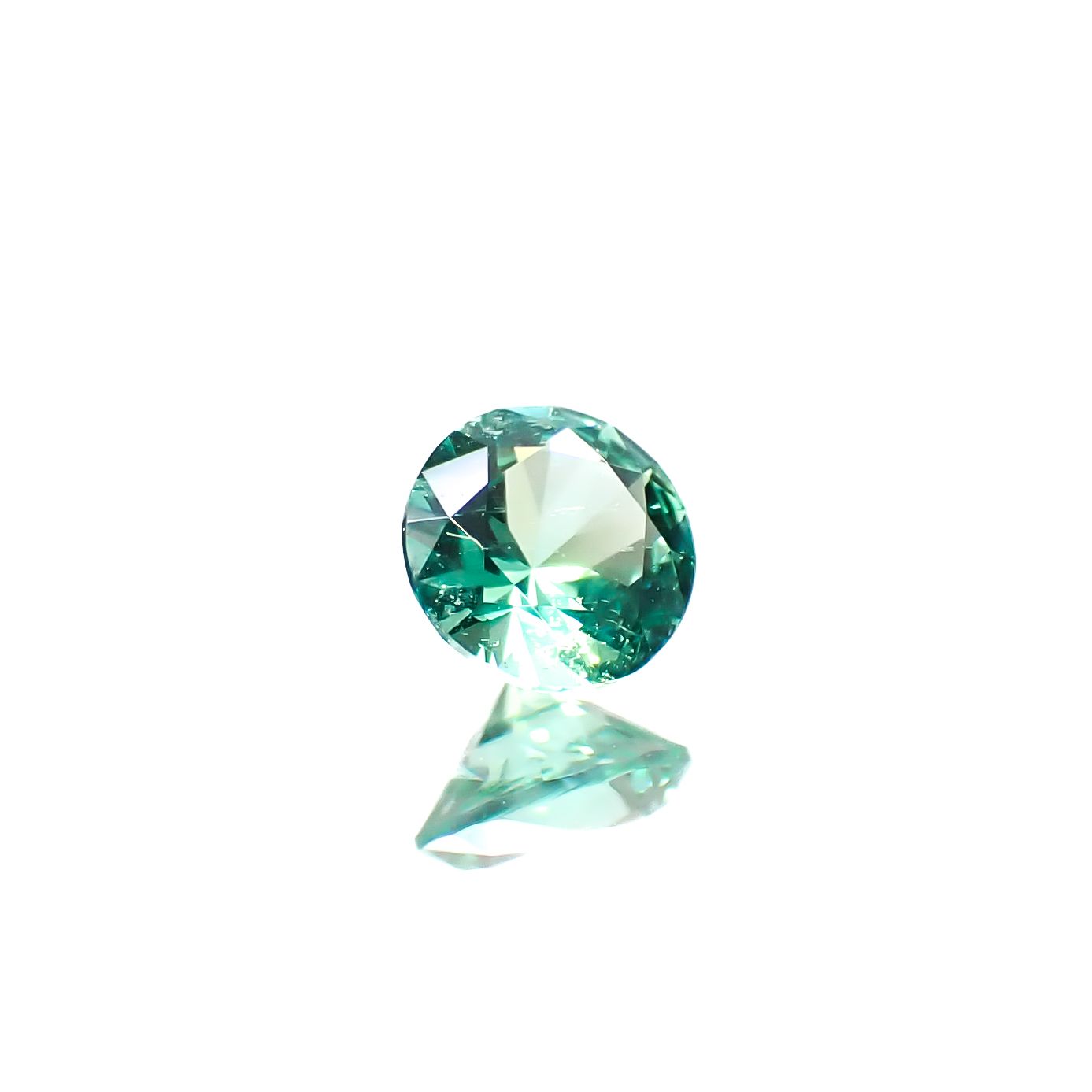 ノンオイルエメラルド ロシア産 0.10ct [250229869]3.2x3.2mm前後