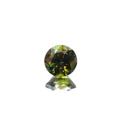 カラーチェンジスフェーン パキスタン産 1.21ct[231224767]6.4x6.4mm前後