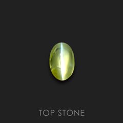 クリソベリルキャッツアイ スリランカ産 0.48ct[230119797]5.3x3.5mm前後