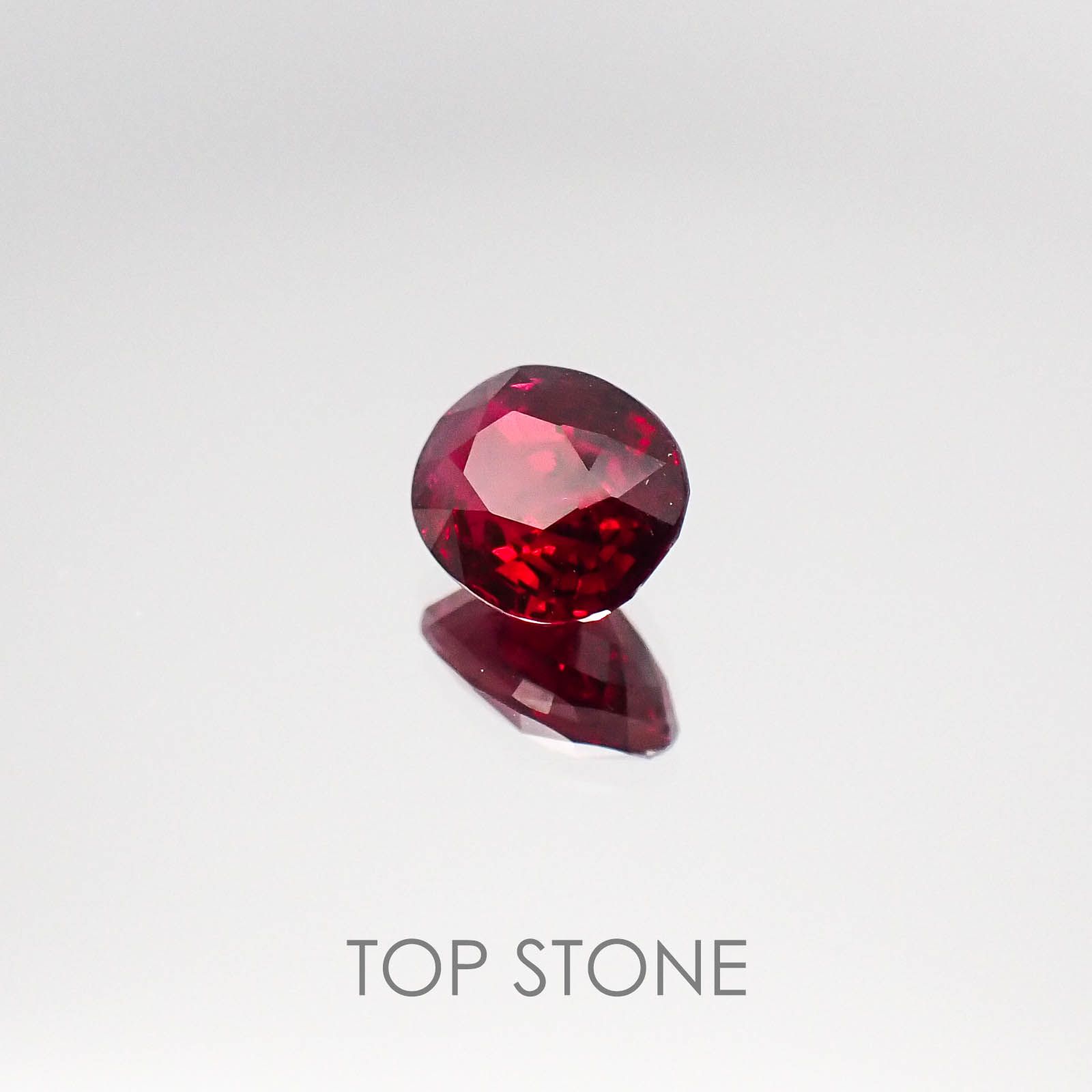 ルビー ミャンマー産 1.25ct GRS鑑付[20073770]6.8×5.6mm前後