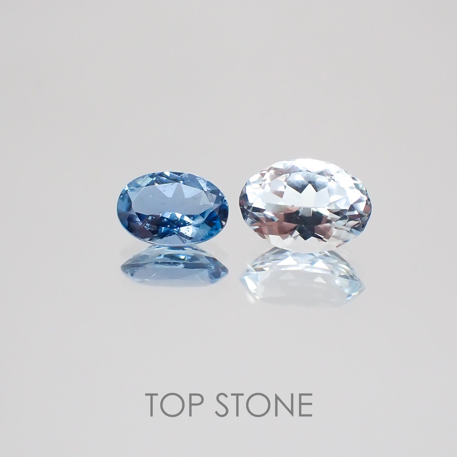 サンタマリア アクアマリン ブラジル産 ルース 0.36ct[21019123]6×4mm前後