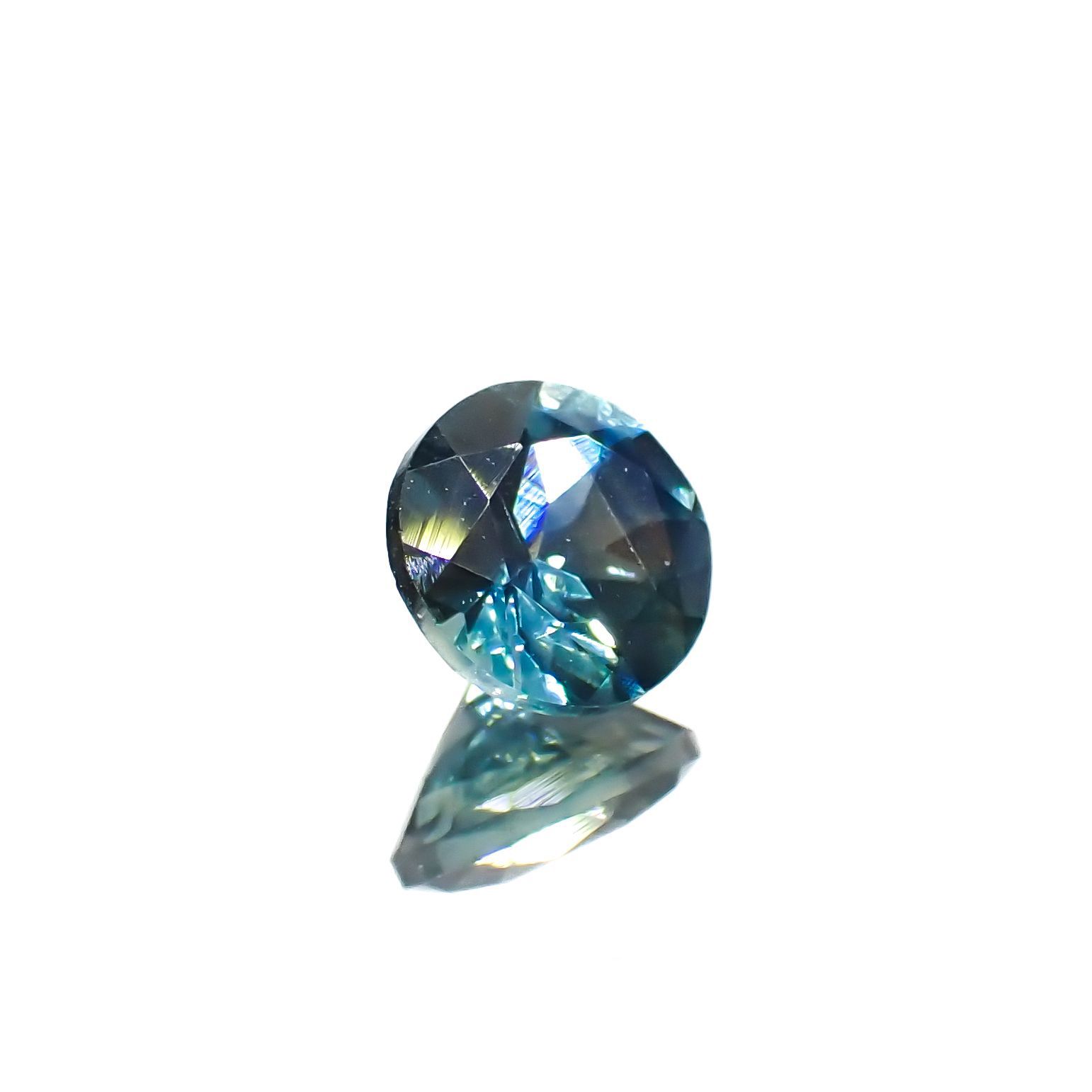 モンタナサファイア アメリカ・モンタナ州産 0.65ct[230220560]5.1x5mm前後