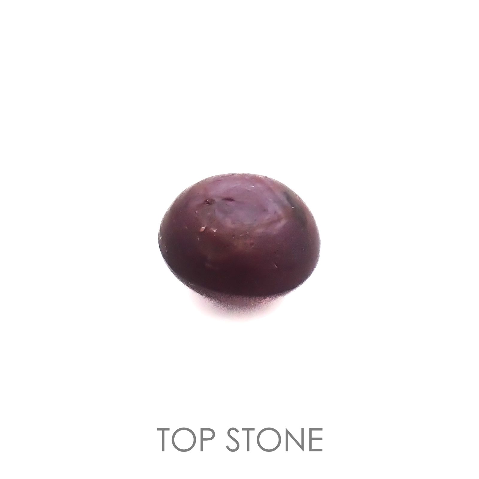 スタールビー(宝石名スター・ルビー)インド産 3.37ct 識別済[220616110]8.1x8mm前後