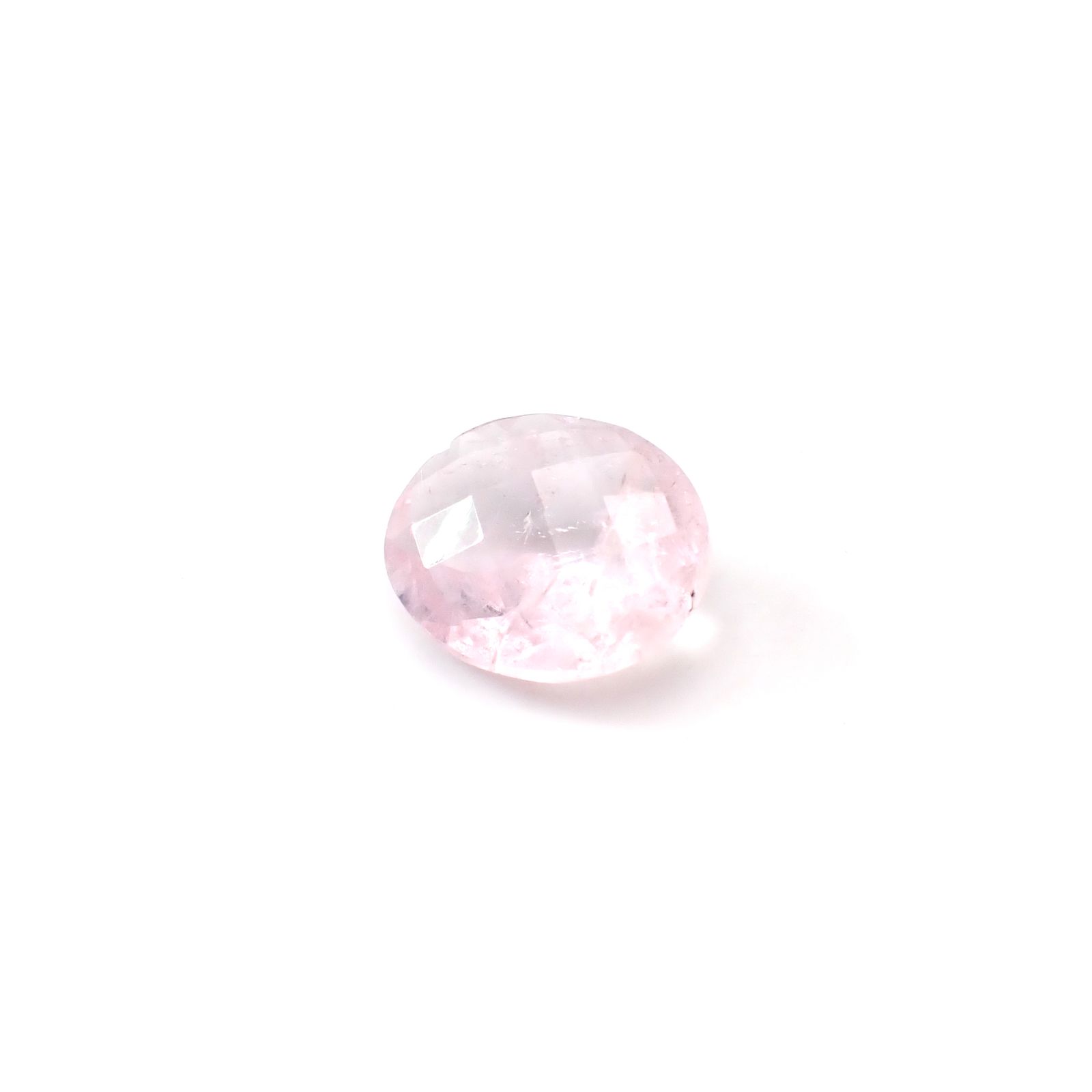 ◇チェッカーカット◇モルガナイト ブラジル産 5.26ct [250730871]13.3x11.3mm前後