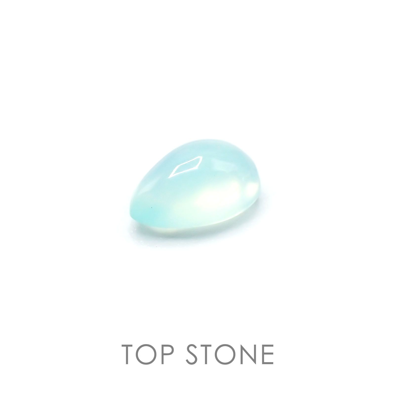 ブルーオパール ペルー産 ルース 0.77ct[20106183]7.7×5.2mm前後