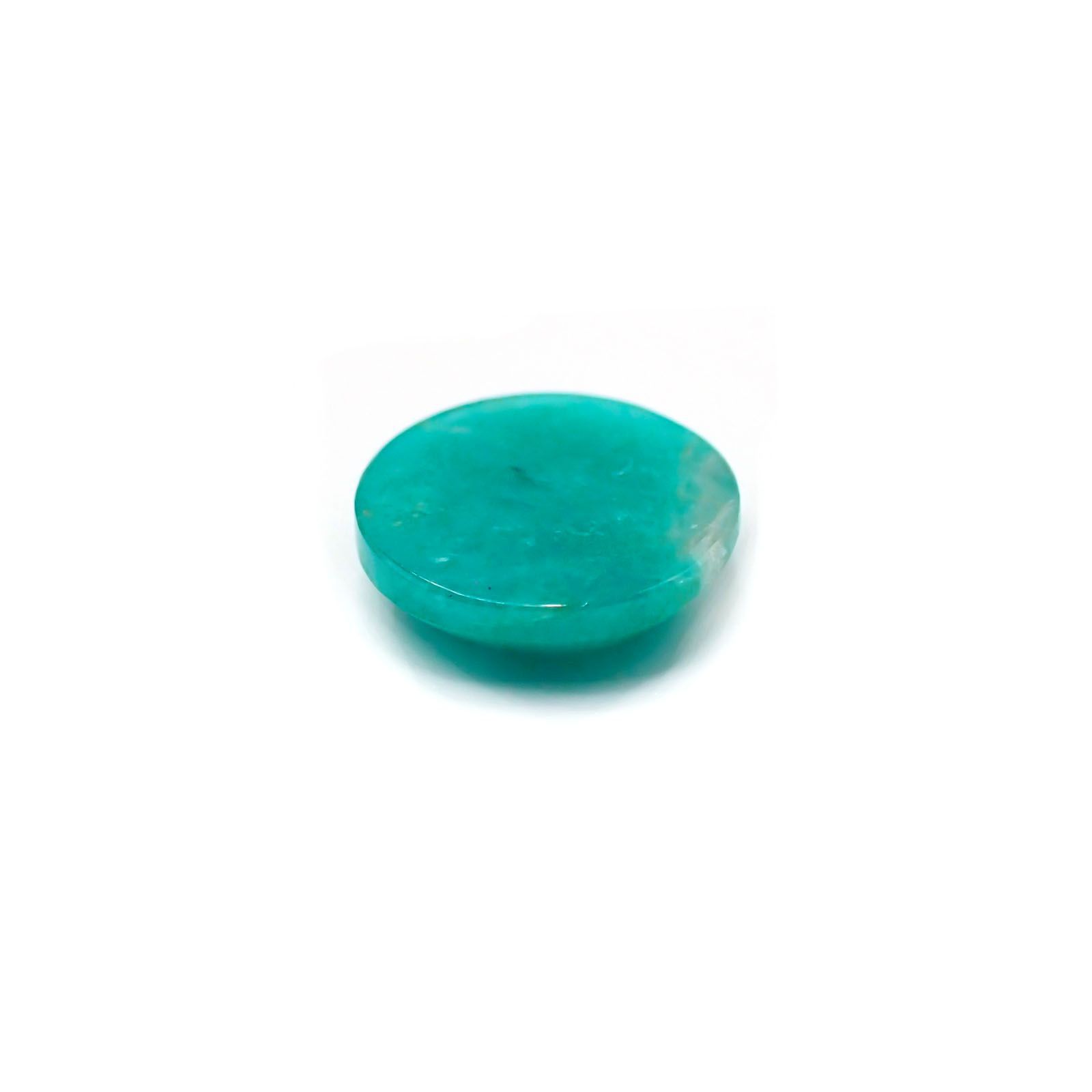 マトリックスアマゾナイト(アマゾナイトインクォーツ/フェルドスパー) ブラジル産 2.99ct[230823091]11x11mm前後