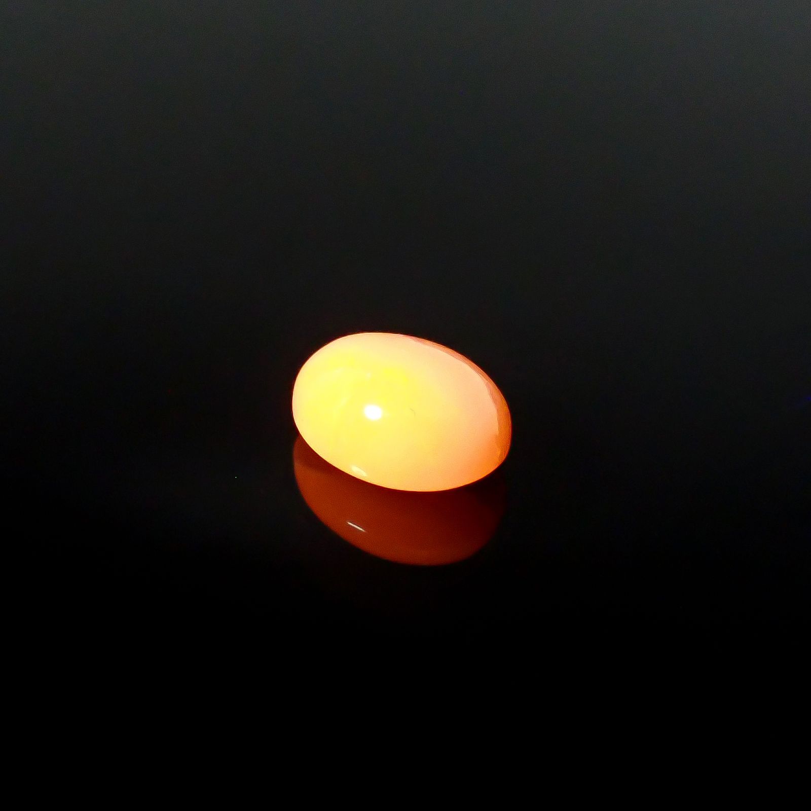 北海道オパール 北海道河東郡鹿追町然別産 1.94ct [250530406]9.5x7.5mm前後