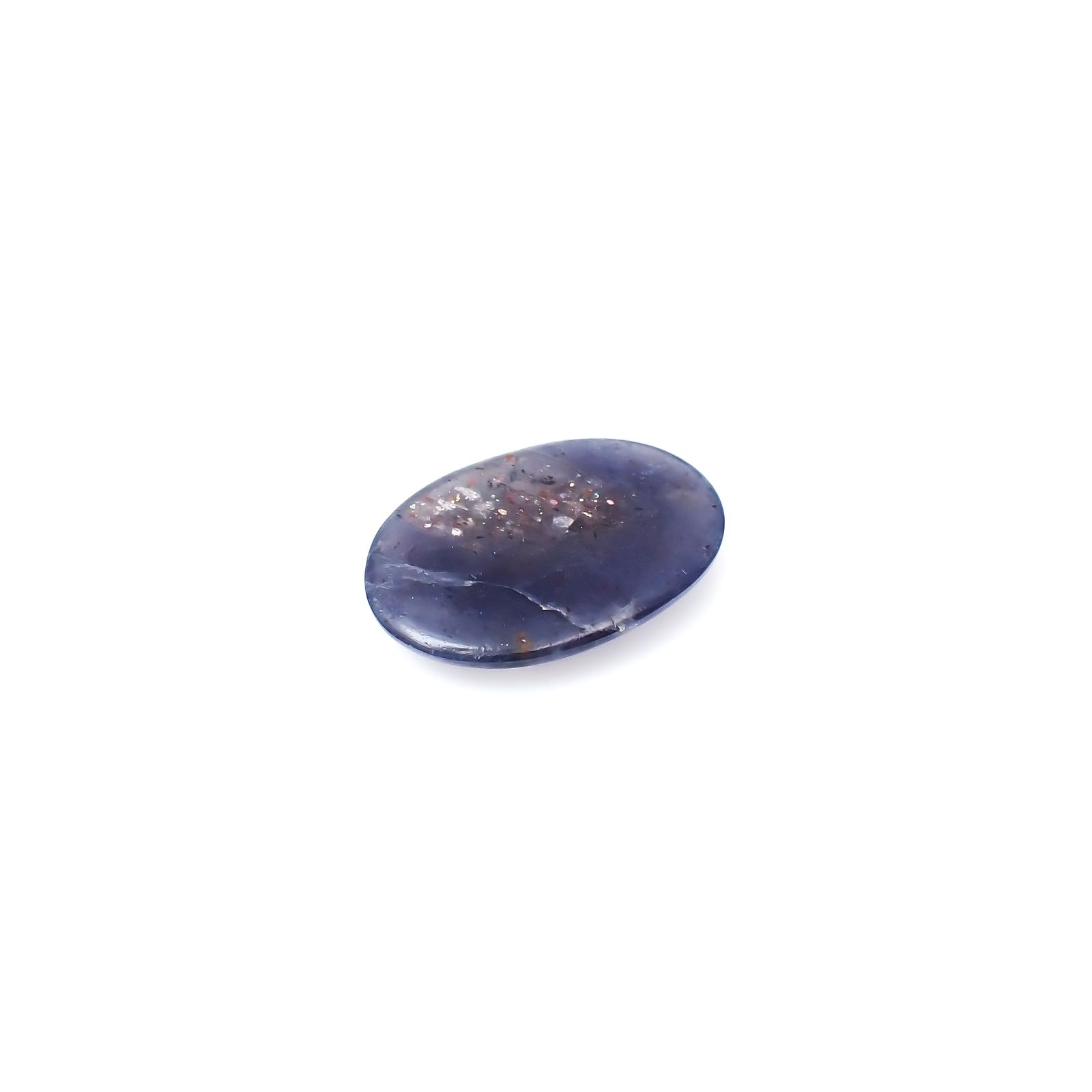 ブラッドショットアイオライト インド産 16.82ct[240226182]26.8x18.5mm前後