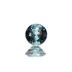 ブルートルマリン(宝石名トルマリン)アフガニスタン産 0.41ct 識別済[250115314]4.8x4.7mm前後