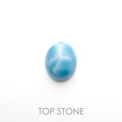 ラリマー ドミニカ共和国産 3.83ct[230119953]11x9mm前後