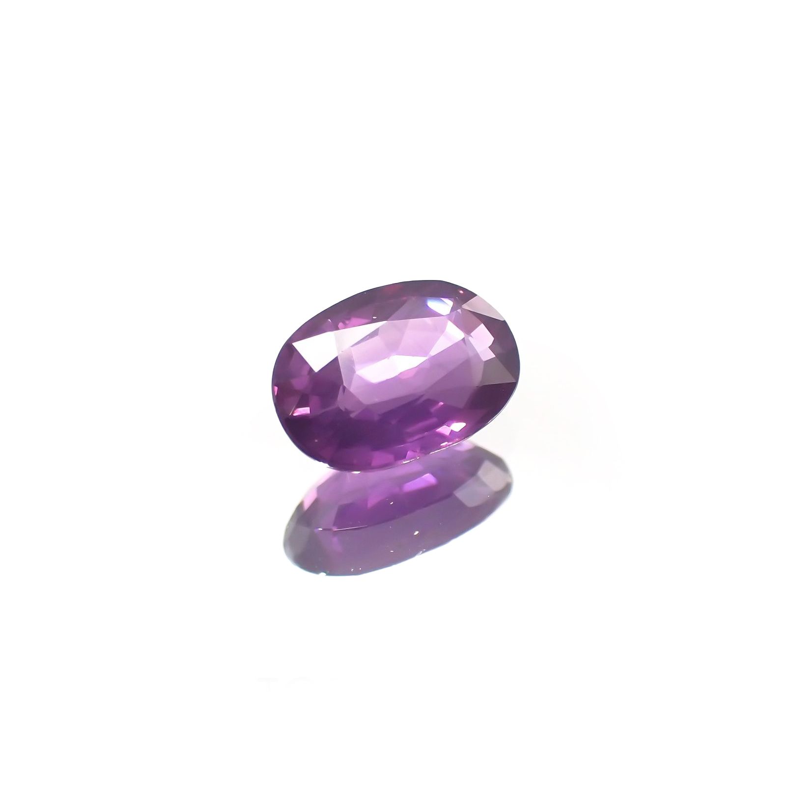 バイカラーサファイア(宝石名バイカラー・サファイア) マダガスカル/タンザニア産 識別済 0.81ct / 6.8x4.6mm前後 [210812483]