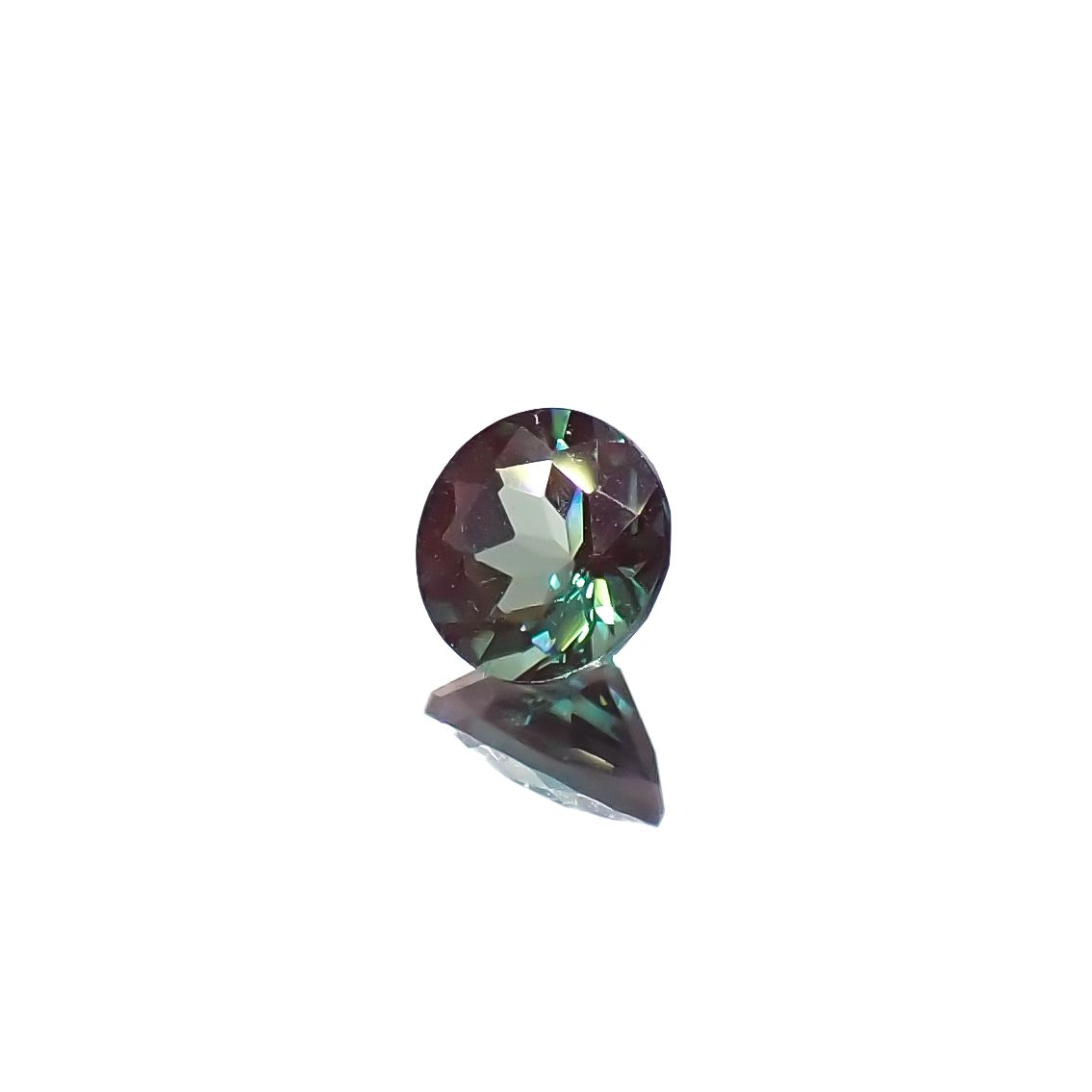 カラーチェンジアンデシン モンゴル産 0.45ct[240226312]5.1x5mm前後