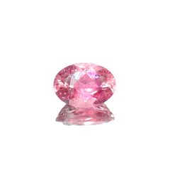 ピンククリスタルトルマリン(宝石名ピンク・トルマリン)コンゴ民主共和国産 3.20ct 識別済[230823292]11.2x8.1mm前後