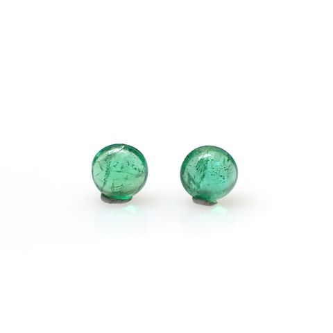 ◇ペアセット◇エメラルド コロンビア産 0.33ct(2pcs合計) [250430241]3.7x3.7mm前後