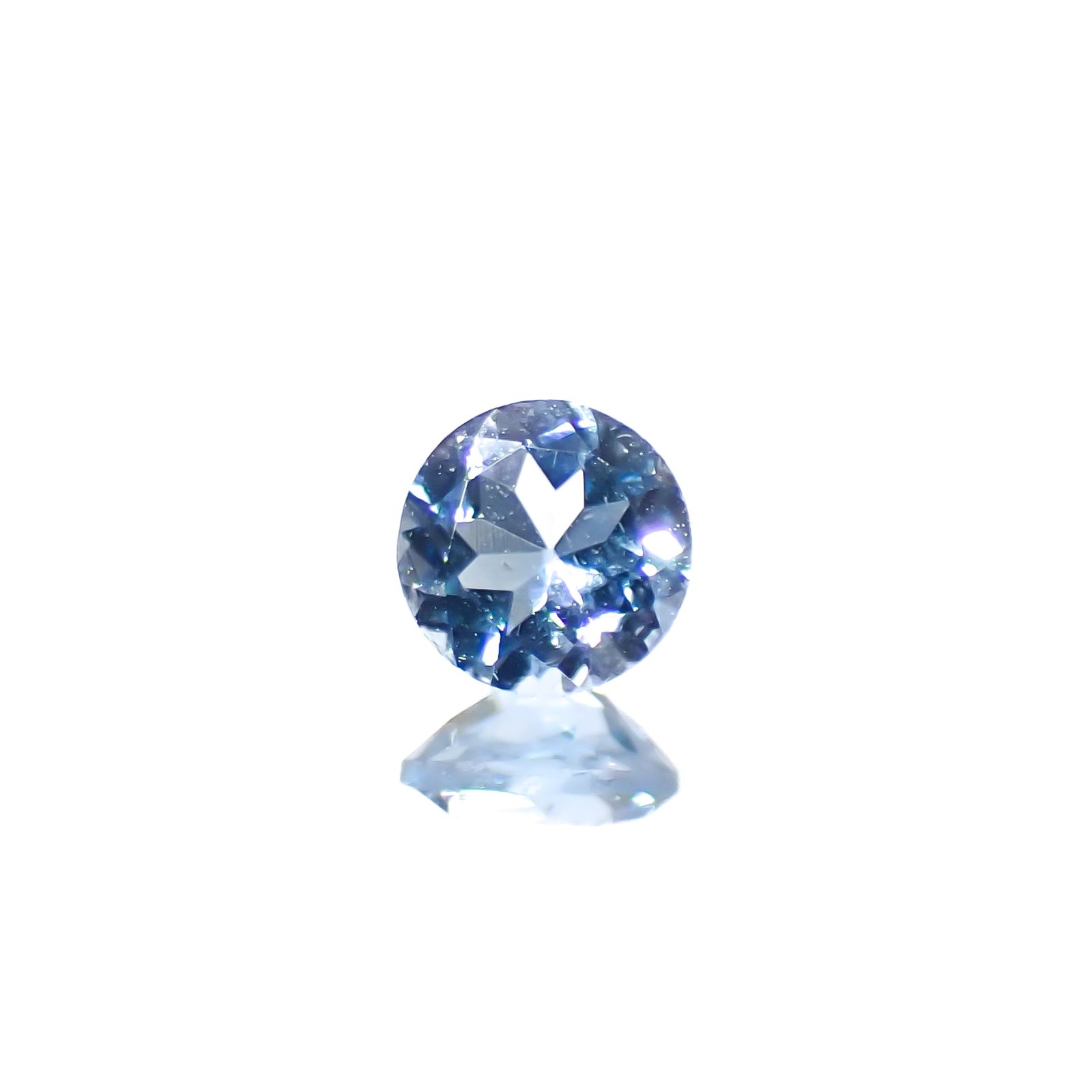 サンタマリアアクアマリン ブラジル産 0.15ct[240225987]3.4x3.4mm前後