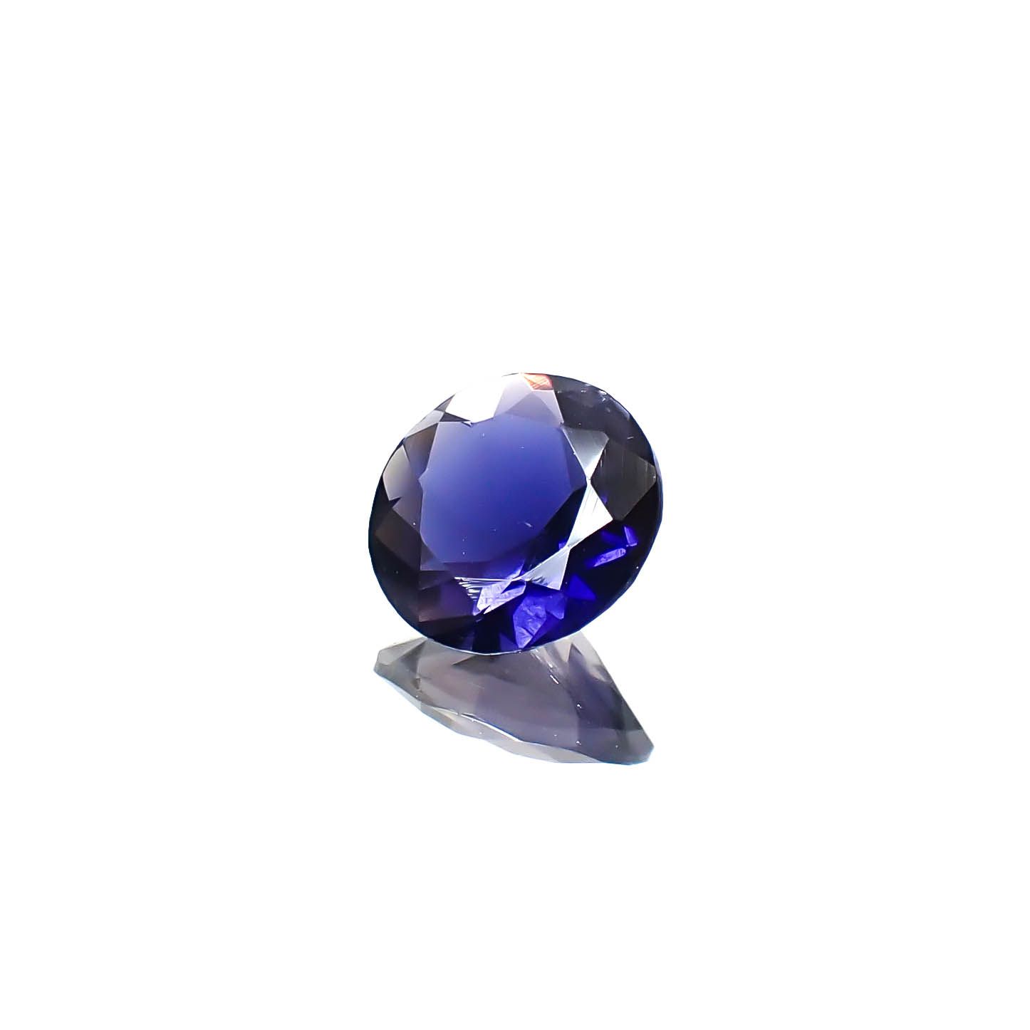 アイオライト タンザニア産 0.90ct [250430271]7.1x7.1mm前後