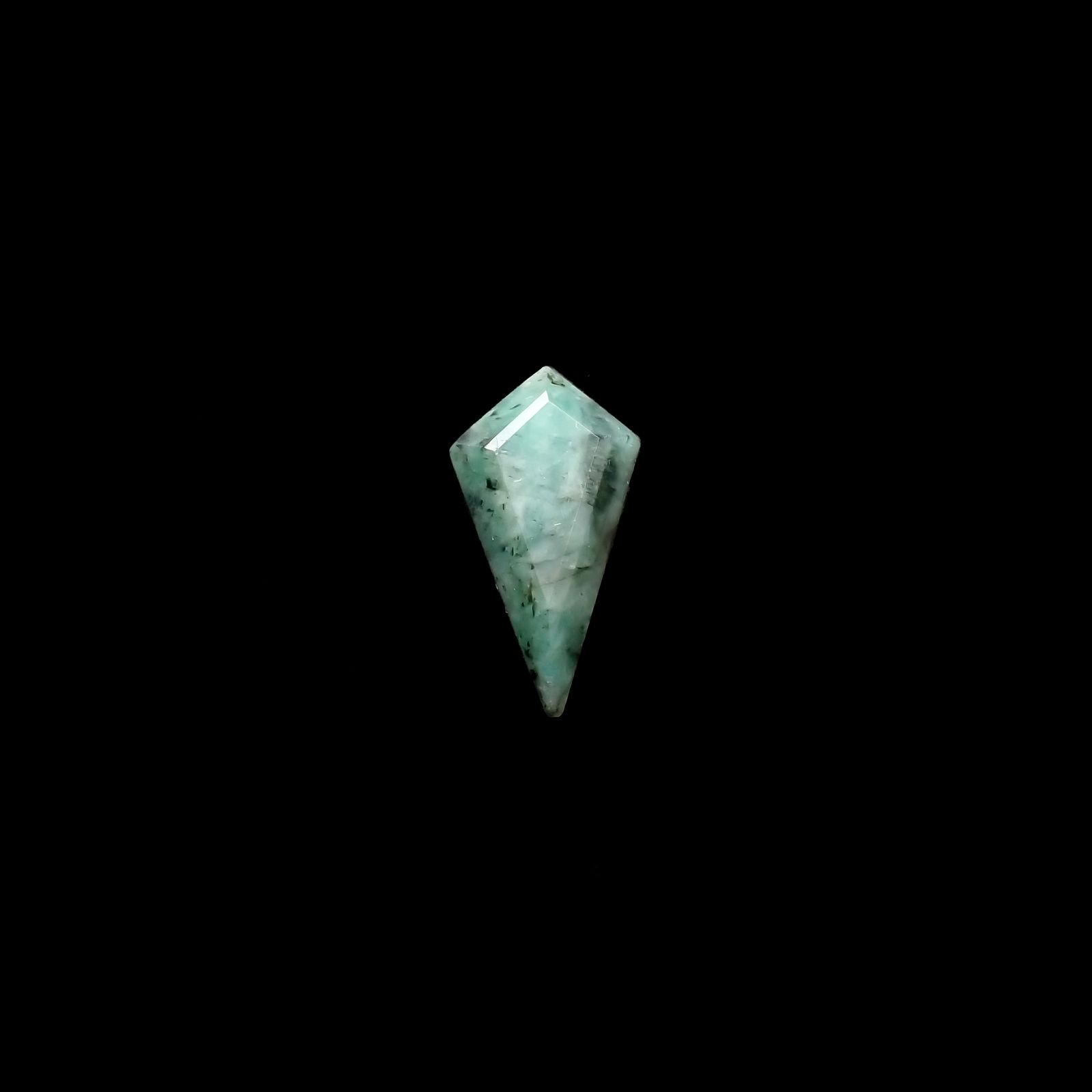 ◇カスタムカット◇エメラルド ブラジル産 2.17ct[240326478]15.4x8.2mm前後