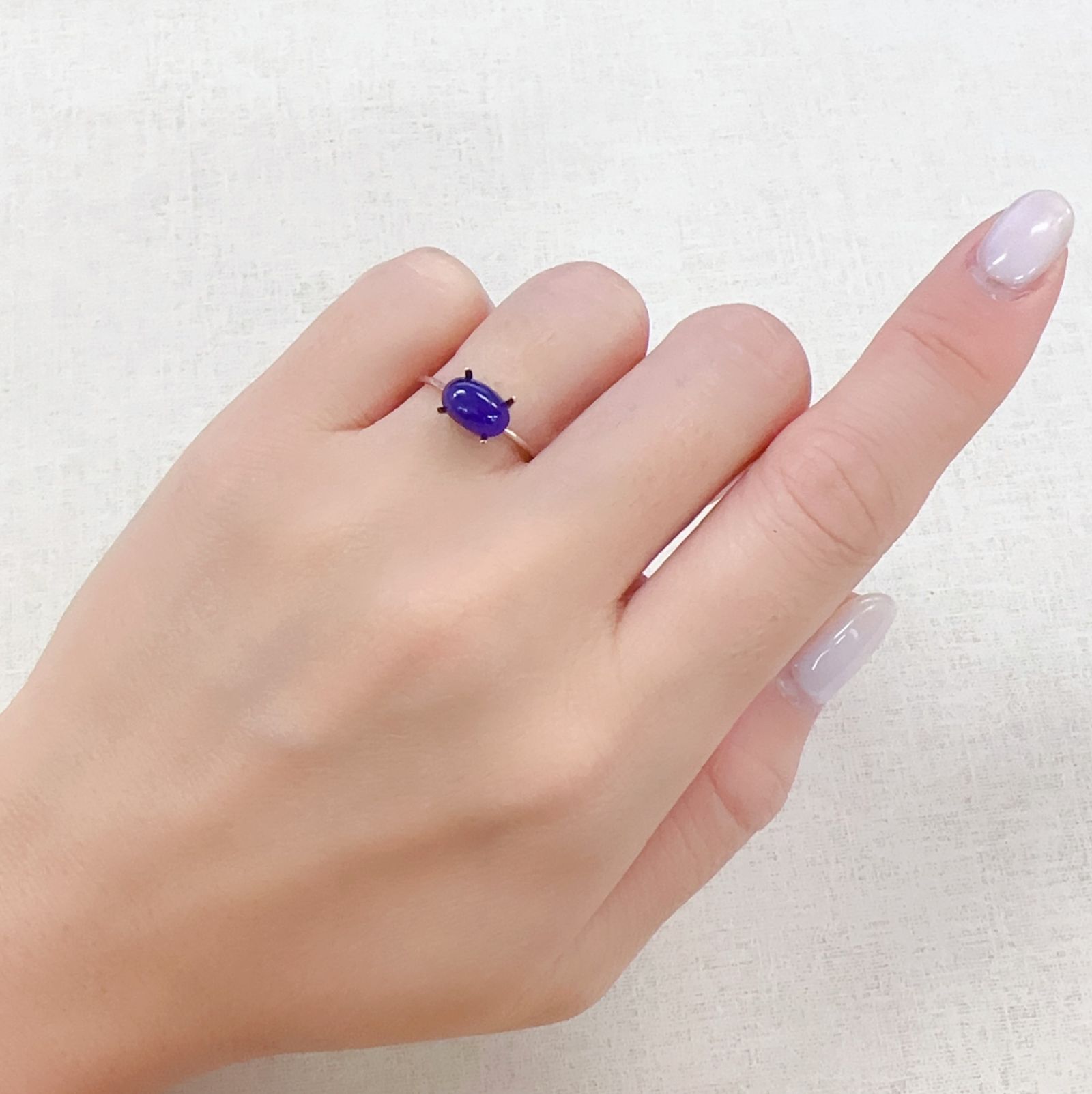 スギライト 南アフリカ産 1.39ct[230722876]8.3x5.5mm前後
