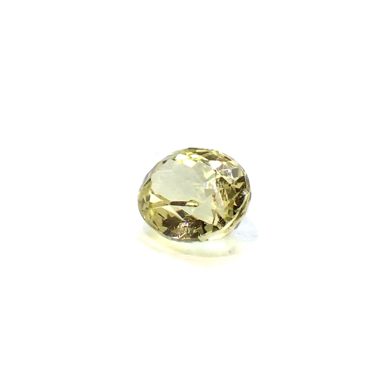イエローアパタイト メキシコ産 1.16ct / 7x5.6mm前後 [260632464]