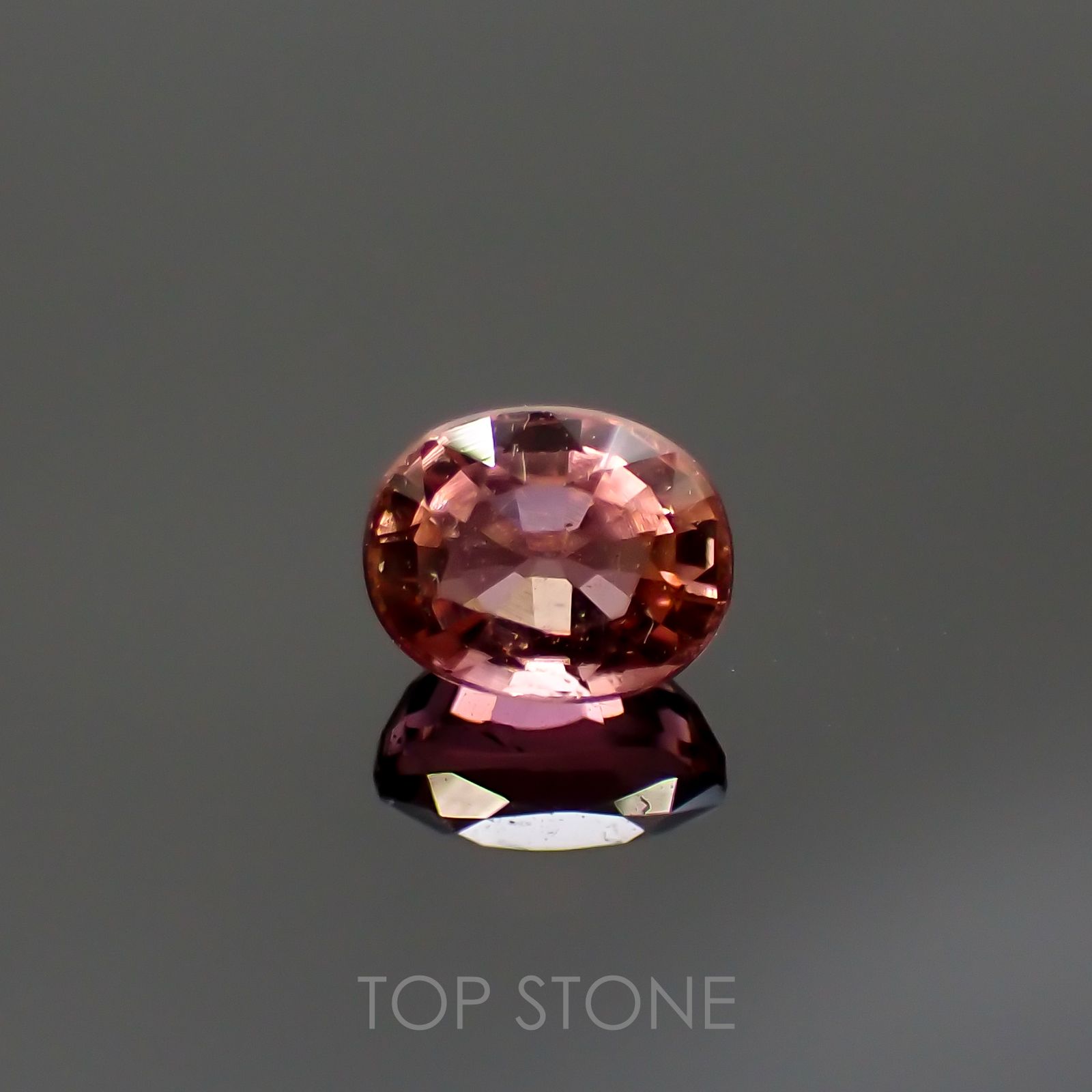 ローズピンクトルマリン(宝石名ピンク・トルマリン)ブラジル/アフリカ産 0.62ct 識別済[220114865]5.5x4.3mm前後