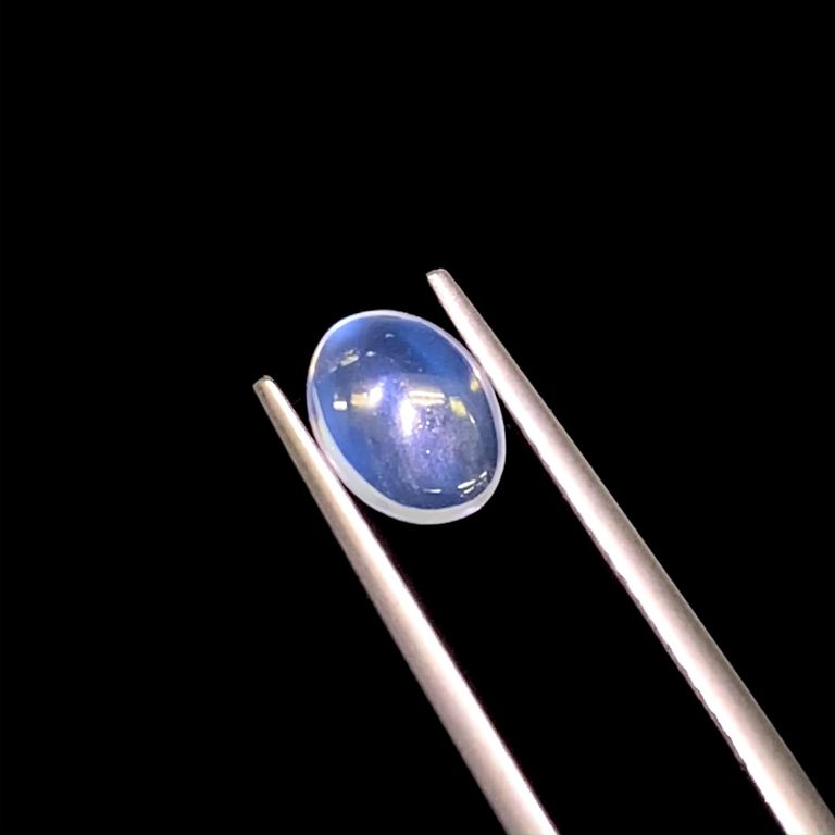 ブルームーンストーン(宝石名ペリステライト)インド産 識別済 0.71ct 