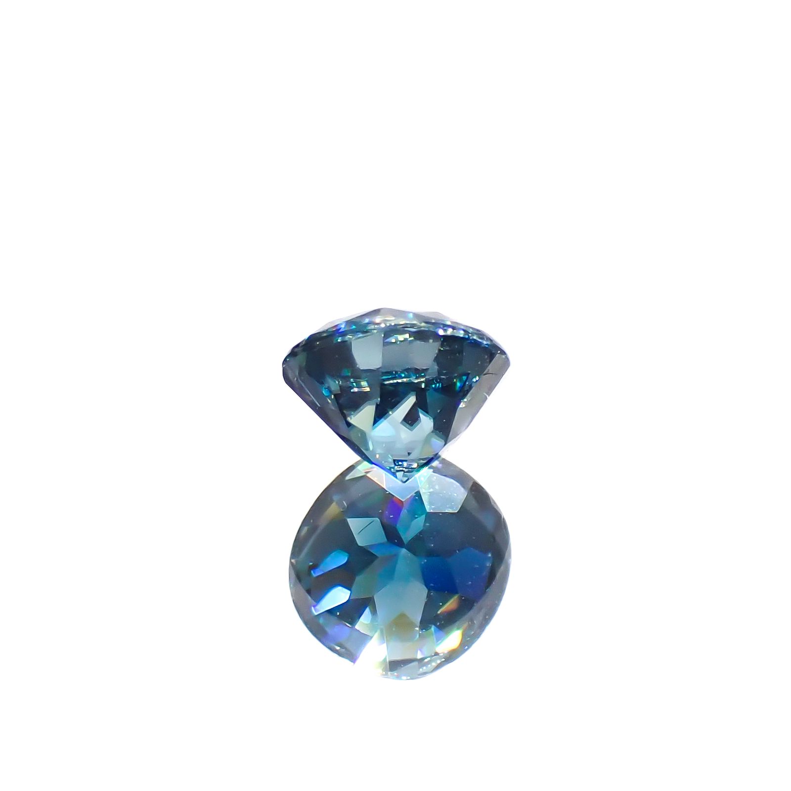 ラタナキリブルージルコン カンボジア産 0.69ct[240728491]4.8x4.5mm前後