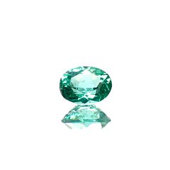 パライバトルマリン(宝石名トルマリン/別名パライバ・トルマリン)ブラジル・キントス鉱山産 0.17ct 識別済[241229540]3.9x3mm前後