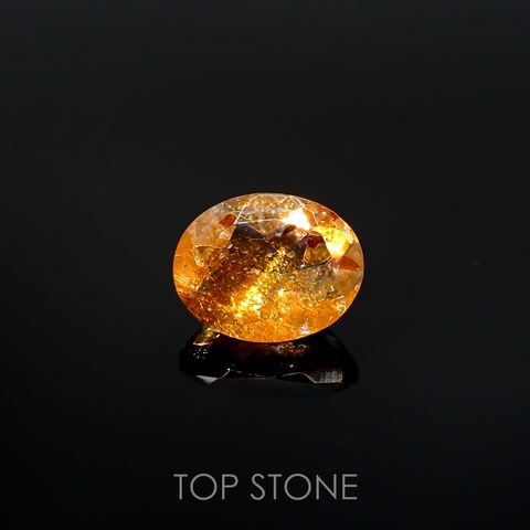 イリュージョンサンストーン インド産 1.76ct[220918101]8.9x7mm前後