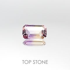 アメトリン ブラジル産 ルース 1.29ct[20095357]8.9×5.5mm前後