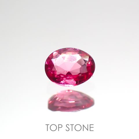 ホットピンクスピネル(宝石名ピンク・スピネル)タンザニア産 0.19ct 識別済[220114134]3.9x3mm前後