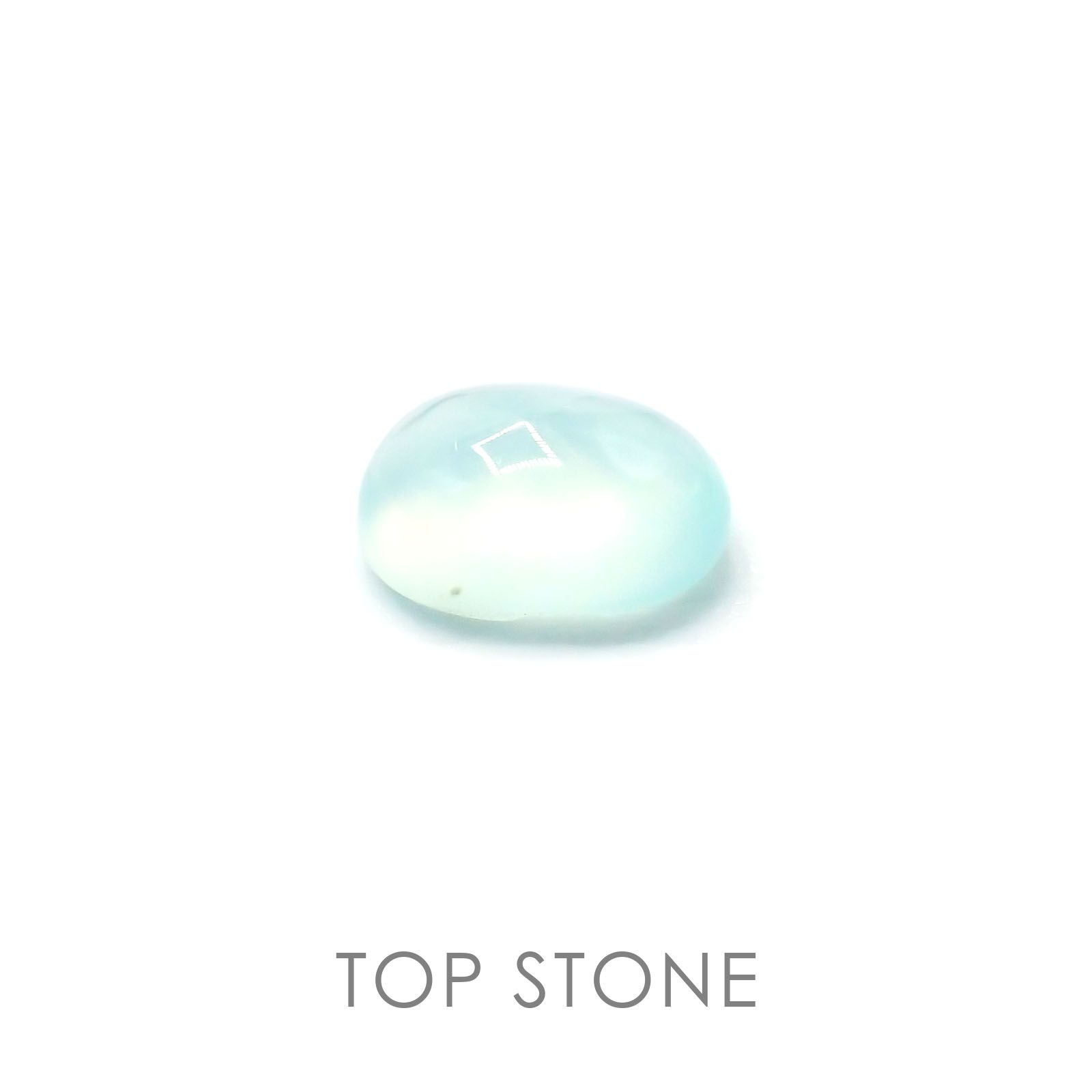 ブルーオパール ペルー産 ルース 1.05ct[20095503]8.1×6.2mm前後