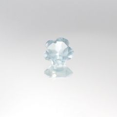 <ランダムセレクト1個販売> ◇サクラカット◇ミルキーアクアマリン ブラジル産 0.81ct前後[20085366]6.1×6.1mm前後
