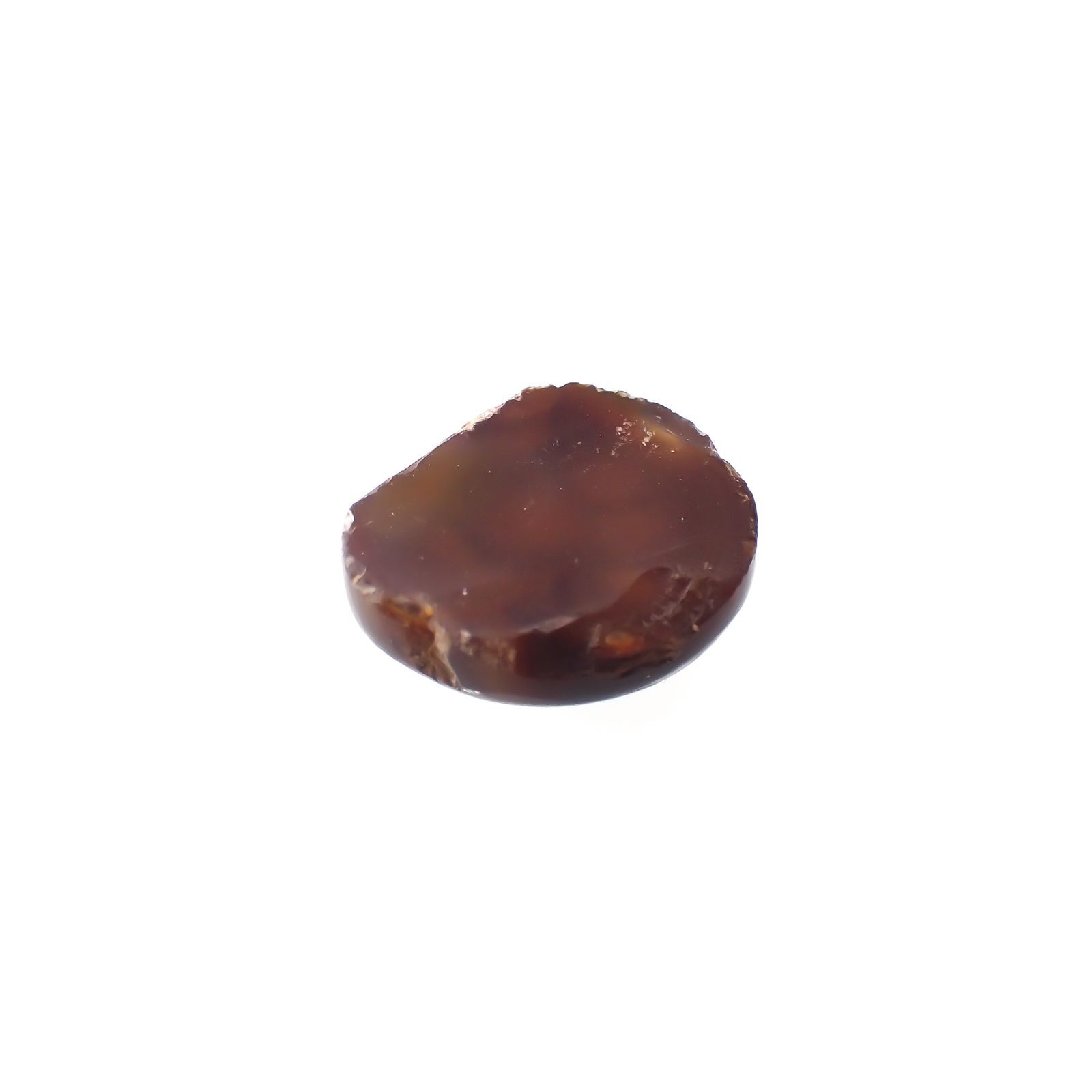 ◇フリーフォーム◇ファイヤーアゲート メキシコ産 4.40ct[220917761]11.9x10.1mm前後