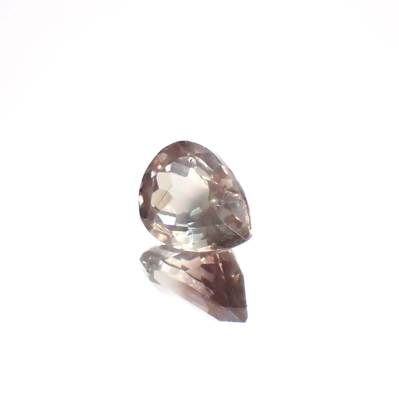 パーティカラーオレゴンサンストーン アメリカ・オレゴン州産 1.17ct[230722843]8x5.9mm前後