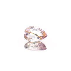 ピンクポードレッタイト (宝石名ポードレッタイト )ビルマ産 ソ付(彩珠) 0.383ct / 6x4.2mm前後 [231023922]