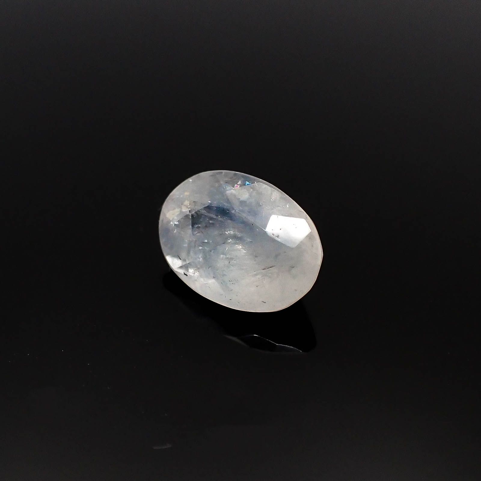 ユークレース(宝石名ユークレース) ブラジル産 1.444ct ソ付(彩珠)[20084554]8.6×6.1mm前後 | TOP STONE(トップ ストーン)