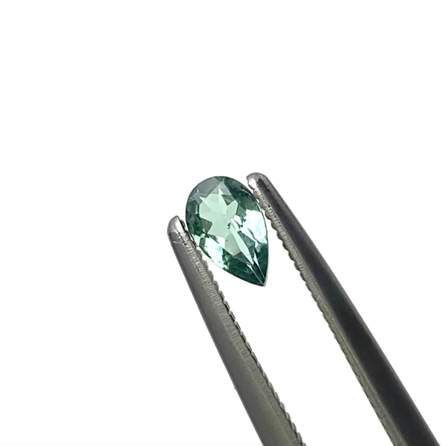 ブルーグリーンコーネルピン 濃く美しいブルーグリーン☆大きめコーネルピン 1.498ct | 宝石