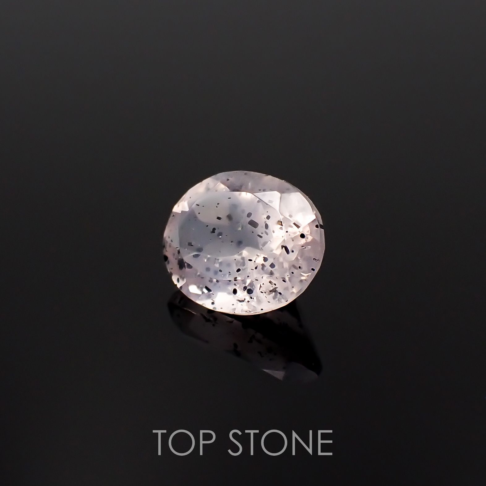 マイカインローズクォーツ ブラジル産 2.57ct[230220428]10x8mm前後 | TOP STONE(トップストーン)