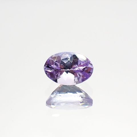 バイオレットゾイサイト(宝石名バイオレット・ゾイサイト)タンザニア産 0.56ct 識別済[220114944]6x4mm前後