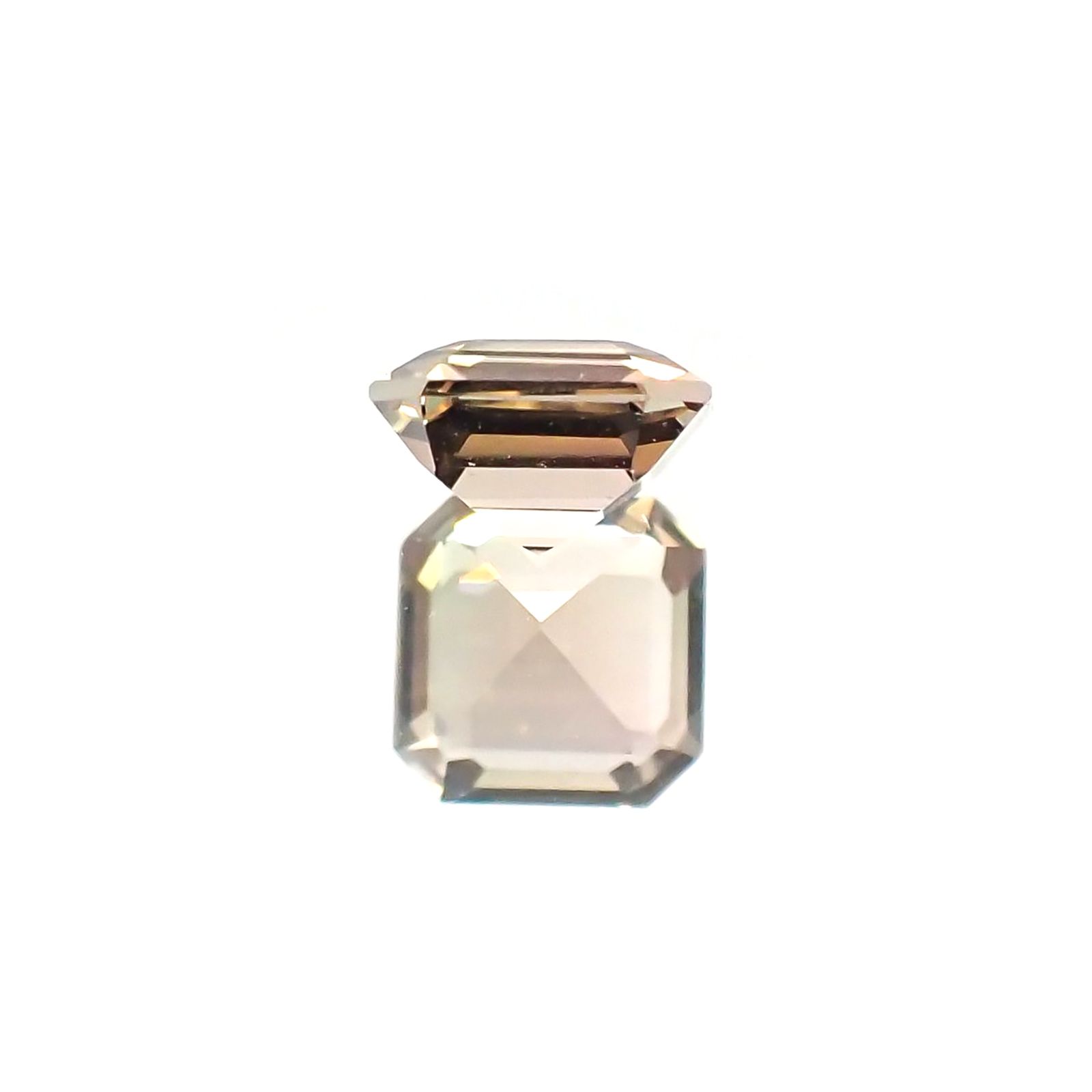 バイカラートルマリン(宝石名バイカラー・トルマリン)ブラジル産 0.59ct 識別済[231023950]5x5mm前後