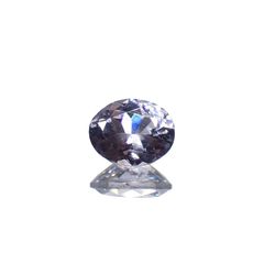 バイオレットスピネル(宝石名スピネル)ビルマ/マダガスカル産 0.38ct 識別済[250220649]4.9x3.9mm前後
