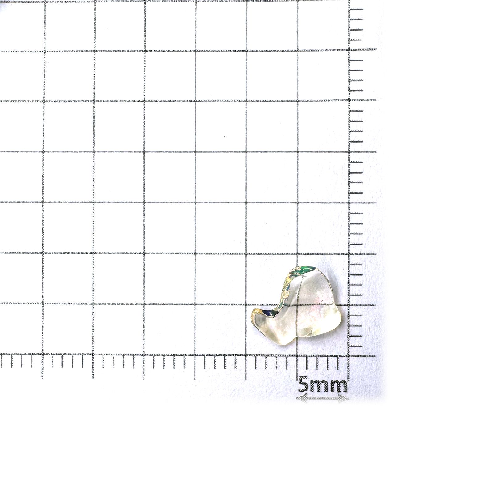 ウォーターオパール 原石 メキシコ産 0.43ct[240125308]8x7mm前後